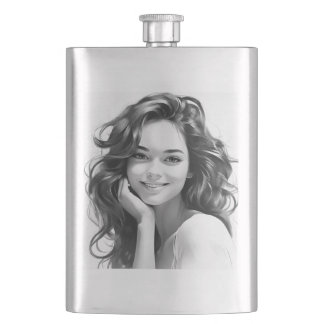 Flasque Belle bouteille classique