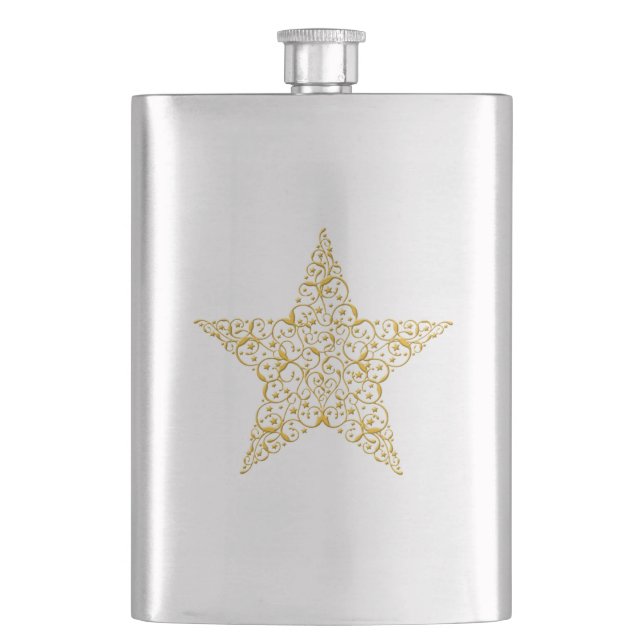 Flasque Belle bouteille Gold Star (devant)