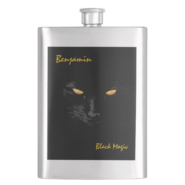 Flasque Black Cat Magic génial (devant)