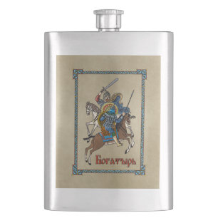 Flasque Bogatyr russe médiéval