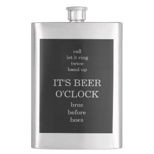 Flasque Bros avant la maison Groomsmen Mariage Flask
