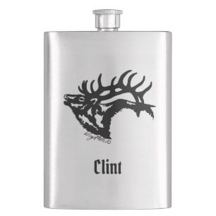 Flasque Bull Elk