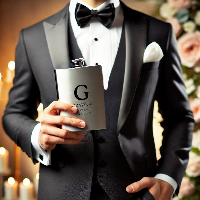 Flasque Cadeau de mariage pour hommes (Créateur téléchargé)