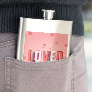 Flasque Cadeaux de la Saint-Valentin de SlipperyJoe's ton 