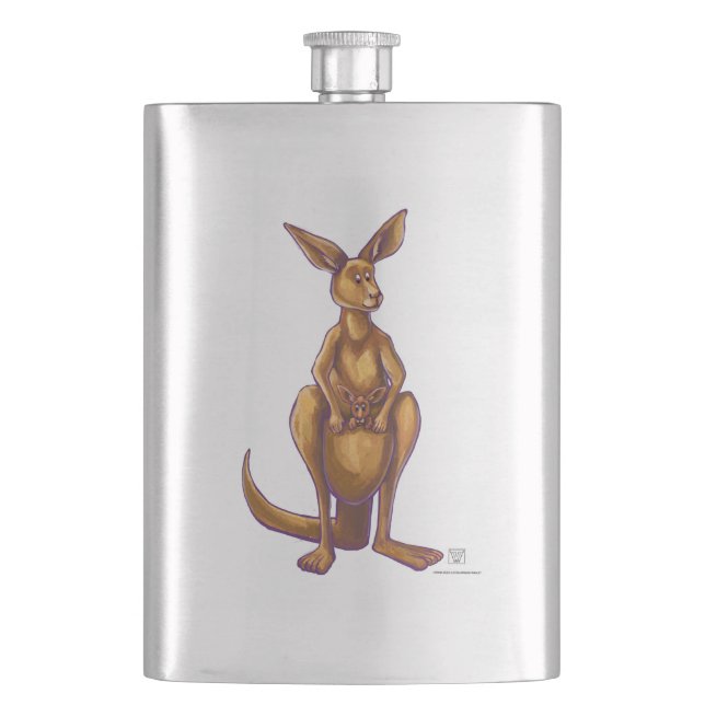 Flasque Cadeaux et accessoires Kangaroo (devant)