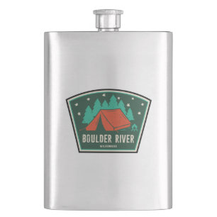 Flasque Camping sauvage de Boulder River