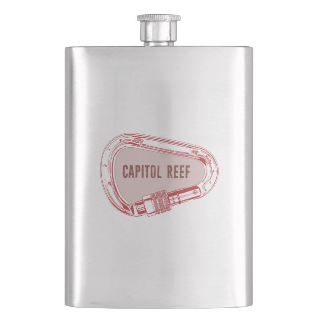 Flasque Capitol Reef Escalade Carabiner (devant)