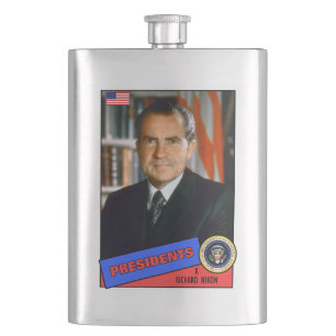 Flasque Carte de base-ball de Richard Nixon