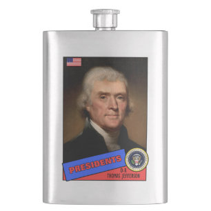 Flasque Carte de baseball de Thomas Jefferson