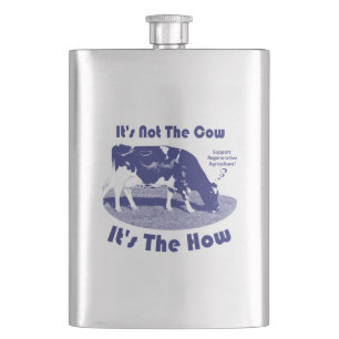 Flasque Ce n'est pas la vache C'est la façon dont