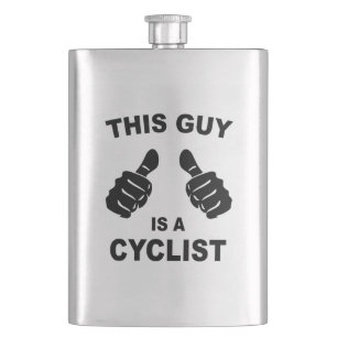 Flasque Ce Type Est Un Cycliste