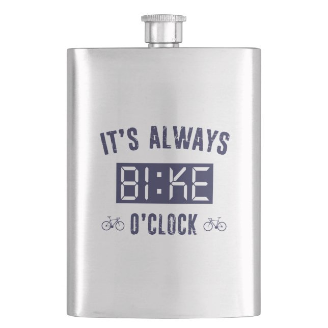 Flasque C'est toujours vélo O'Horloge (devant)