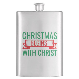 Flasque christmas begins with christ-15523