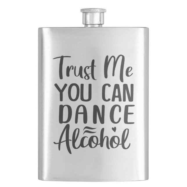 Flasque Citations sur l'alcool (devant)