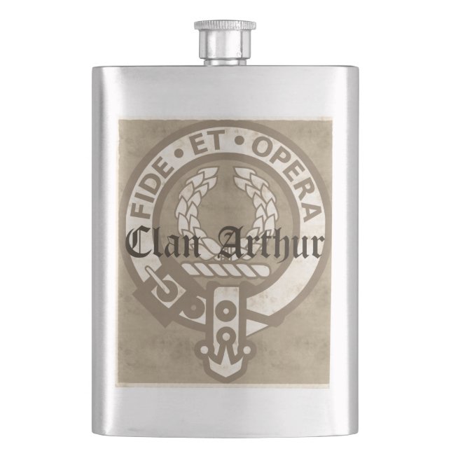 Flasque Clan Arthur Antique (devant)