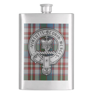 Flasque Clan Donnachaidh (Robertson) Crest & Dress Tartan