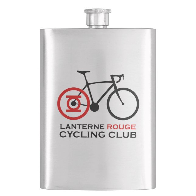 Flasque Club cycliste Lanterne Rouge (devant)