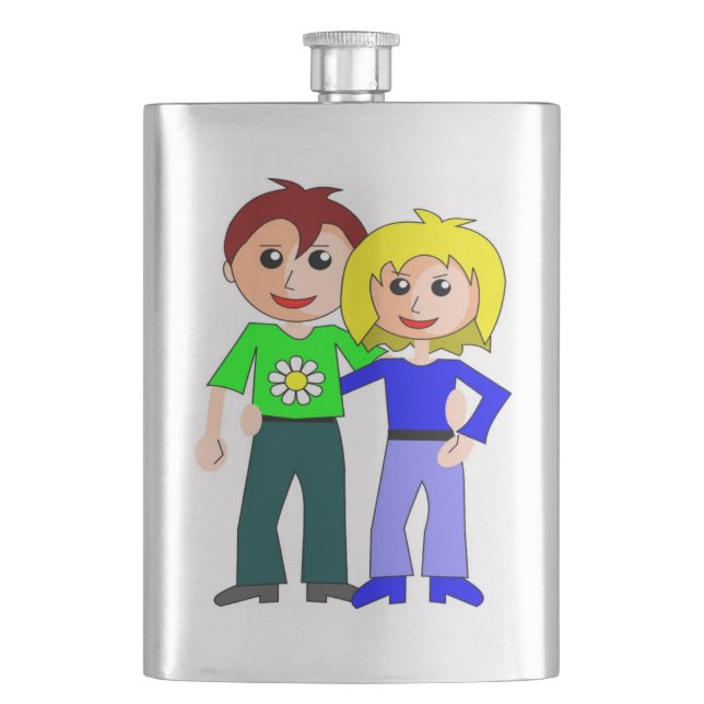 FLASQUE COUPLE CUTEST (devant)