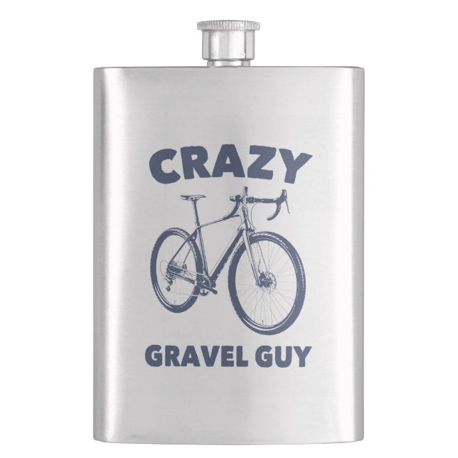 Flasque Crazy Gravel Guy Cycling (devant)