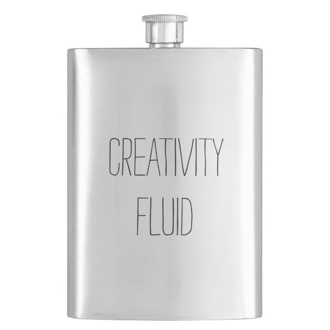 Flasque Créativité Fluid Funny Classic Fun Steel Flask (devant)