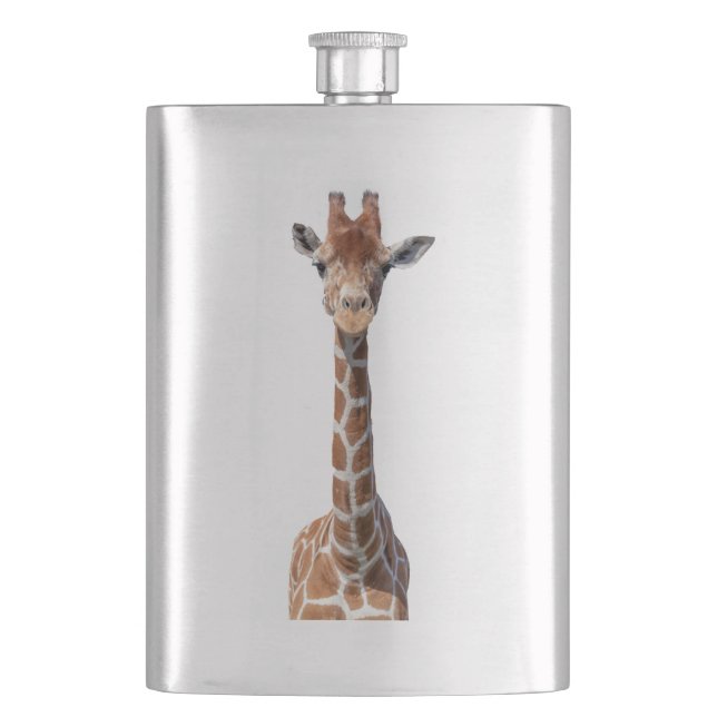 Flasque Cute giraffe face (devant)