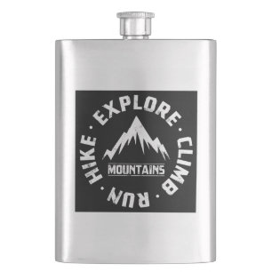 Flasque Découvrez Les Montagnes