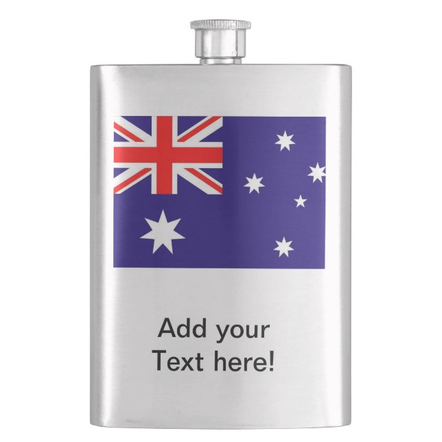Flasque Drapeau Australie (devant)