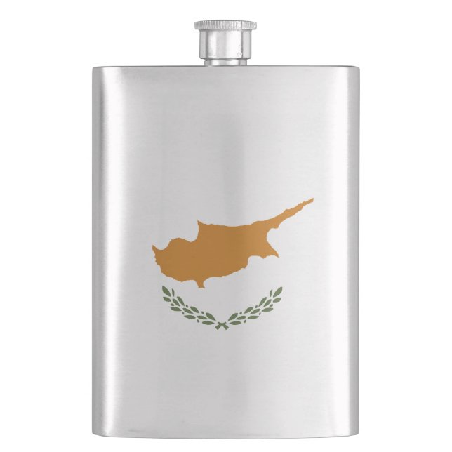 Flasque Drapeau de Chypre (devant)