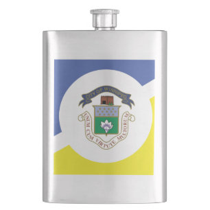 Flasque Drapeau de Winnipeg, Manitoba Flask