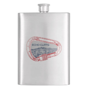 Flasque Echo Cliffs California Rock Escalade Carabiner