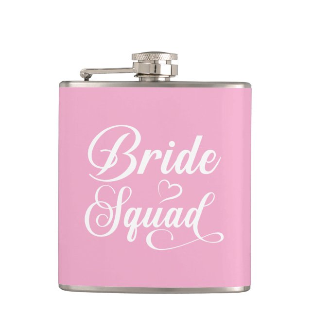 Flasque enveloppé de vinyle Bride Squad (Devant)