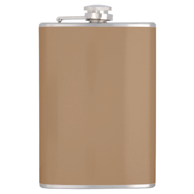 Flasque enveloppée de vinyle de 237 ml. (Devant)