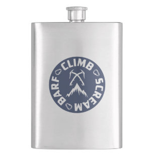Flasque Escalade De Glace Cri Et Barf