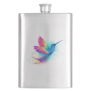 Flasque Exotic Rainbow Hummingbird