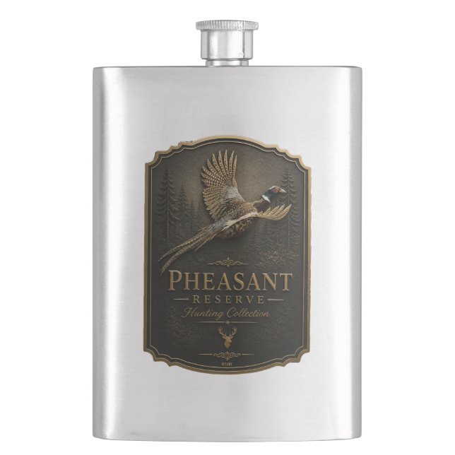 Flasque Faisan, Chasse Royale (devant)