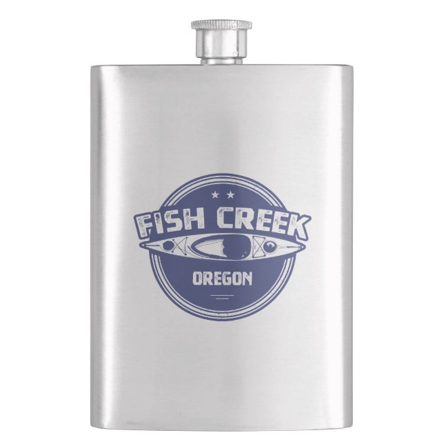 Flasque Fish Creek Oregon Kayak (devant)