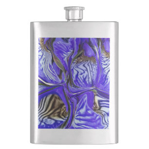 Flasque Fleur Iris Violet