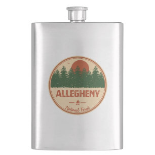 Flasque Forêt nationale d'Allegheny