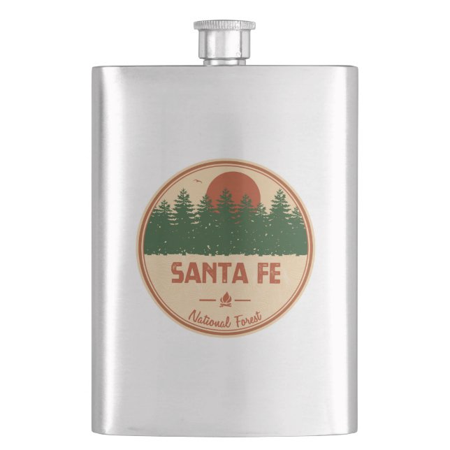 Flasque Forêt nationale de père Noël Fe (devant)