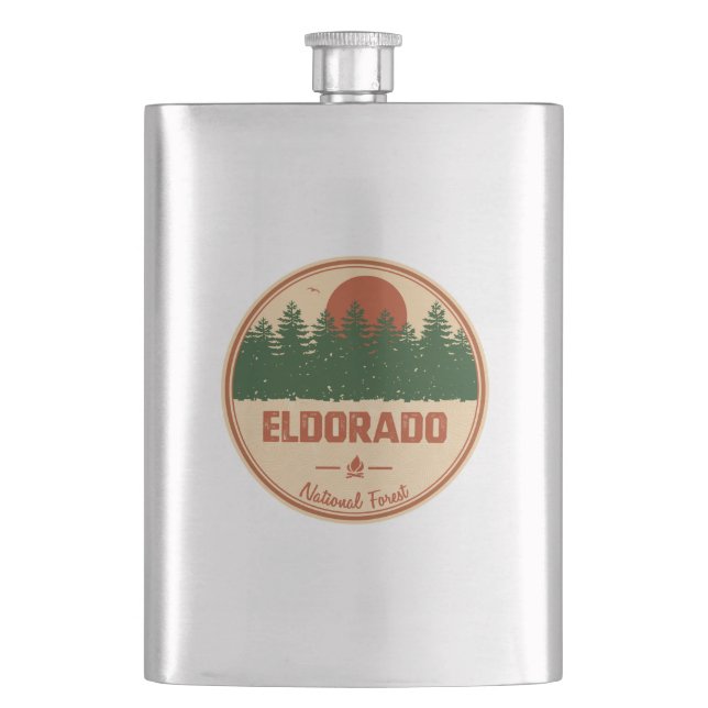 Flasque Forêt nationale d'Eldorado (devant)