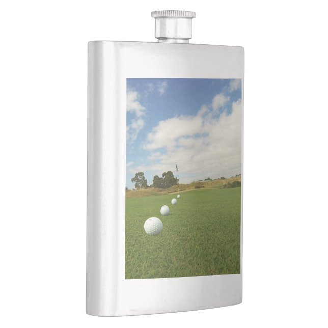 Flasque Golf Le Jeu, Classique Hip Flask (Droite)