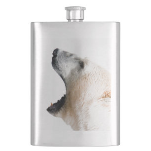 Flasque Grondement d'ours blanc