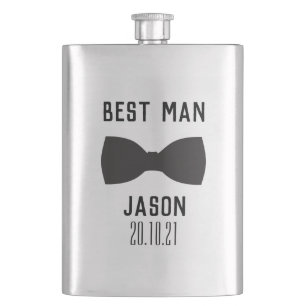 Flasque Groom Best Man Wedding Party Cadeau Flask
