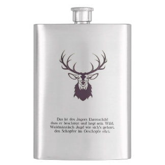 Flasque "Hip flask deer"