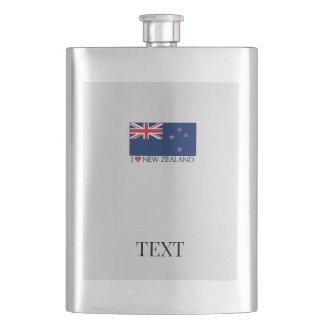 Flasque I Love NZ Classic Flask