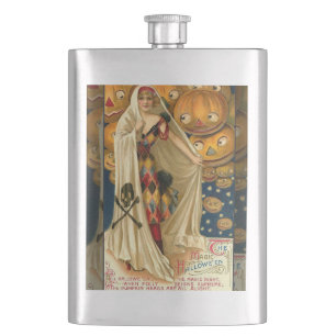 Flasque Jack-o'-lantern antique Halloween