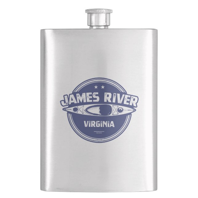 Flasque James River Virginia Kayak (devant)