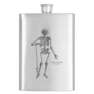 Flasque Je suis Skeleton !