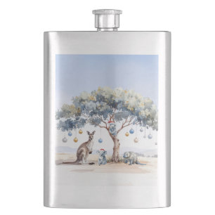 Flasque Kangourou de Noël Koalas Ornithorynque Gumtree Bou