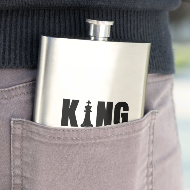 Flasque #KingClassicFlask (En situation)